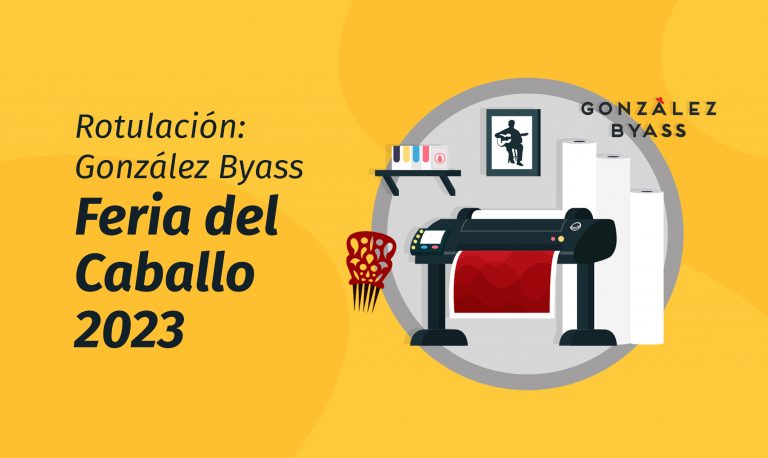 González Byass Rotulación Feria del Caballo 2023